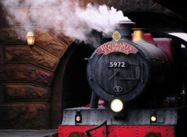 Andando no Expresso Hogwarts!!