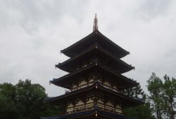 Escolhendo sua pérola no pavilhão do Japão no Epcot!!