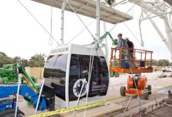Instalação da última cápsula da Orlando Eye!!