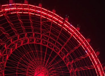 A roda gigante Orlando Eye agora tem mais diversão a noite