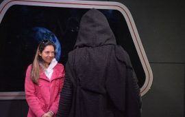 Muita emoção em conhecer Kylo Ren, o mais novo vilão de Star Wars!!