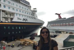 Passamos o dia no navio da Disney!!