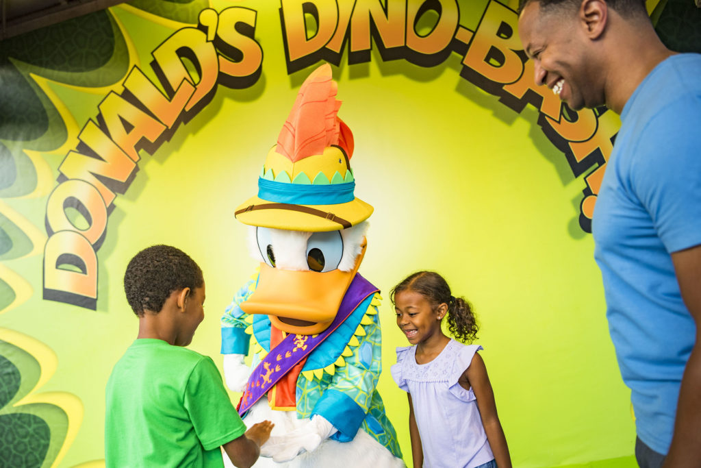 DonaldÕs Dino-Bash! Donald Duck Meet and Greet