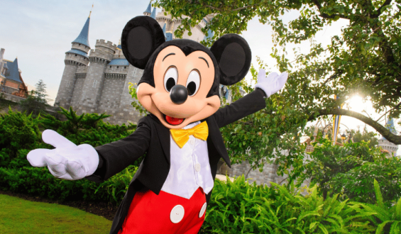 Onde encontrar o Mickey Mouse em cada parque da Disney em Orlando.